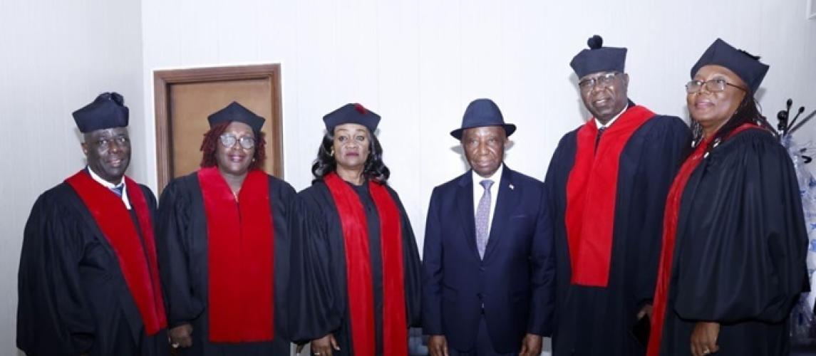 President of Liberia Addresses Supreme Court at Opening of March 2025 Term